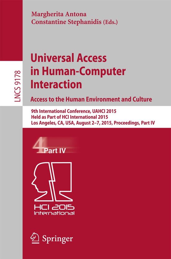 Springer Nature Proceedings Computer Science 4 - Universal A ... - cover