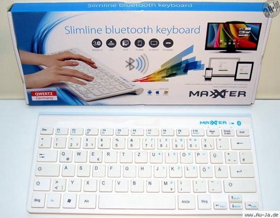 Terugspoelen Nieuwheid Markeer Maxxter Slimline Bluetooth Keyboard | Draadloze Toetsenbord | Wireless  Qwerty... | bol.com