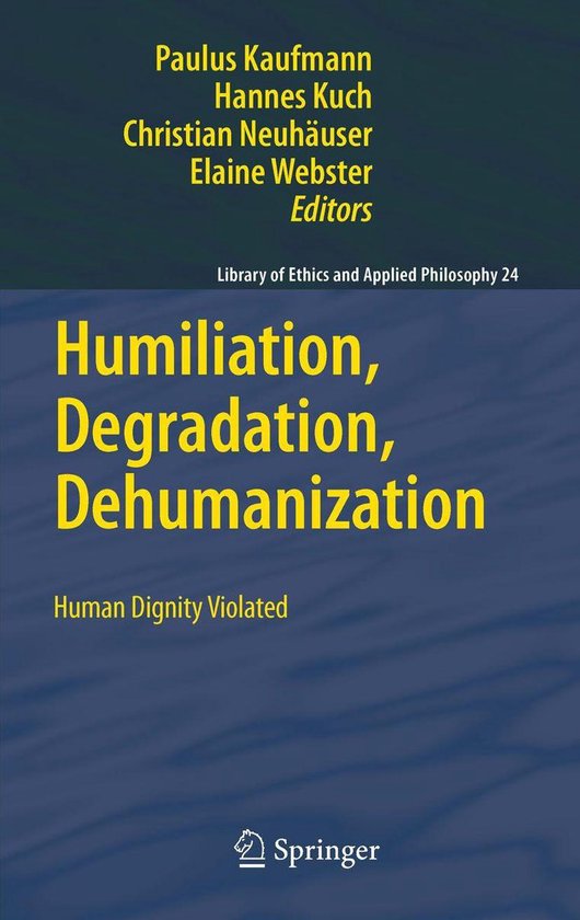Philosophy and Religion (R0) - Humiliation, Degradation, Deh ... - cover
