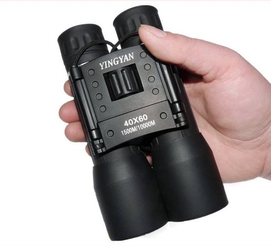 Kleine verrekijker kopen - binocular - zwart - handzaam 40x60 - |