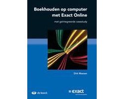 Boekhouden op computer met exact online