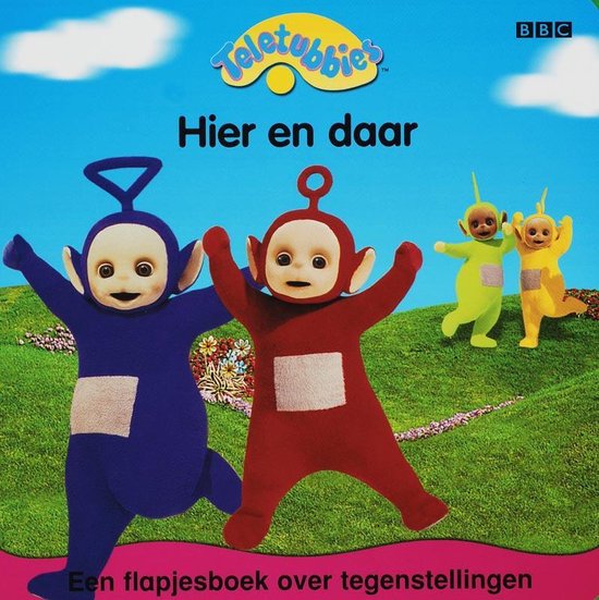 Cover van het boek 'Teletubbies / Hier en daar'