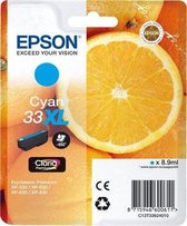 Epson 33XL C 8.9ml Cyaan 650pagina's inktcartridge