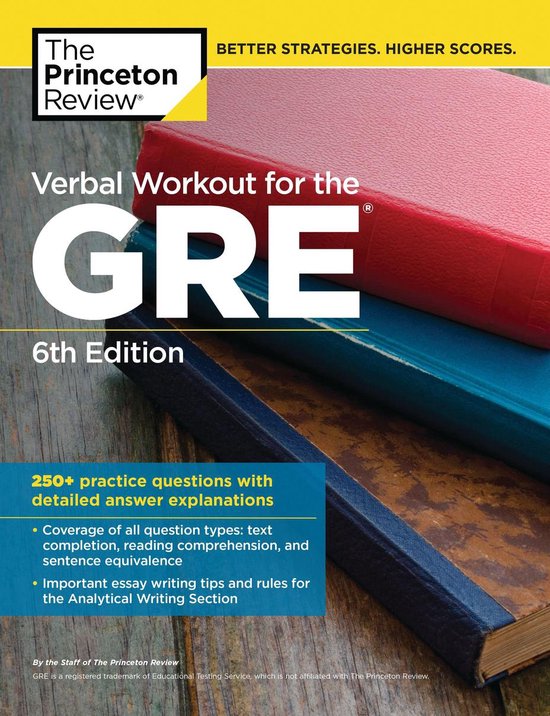 Graduate School Test Preparation - Verbal Workout for the GR ... - cover