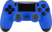 Soft Touch Blauw - Custom PlayStation PS4 Wireless Dualshock 4 V2 Controller