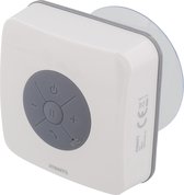 STREETZ CM725 Waterdichte Bluetooth-luidspreker met aanzuigplug, V2.1 + EDR, afspeeltijd 4 uur, IPX5, wit / grijs