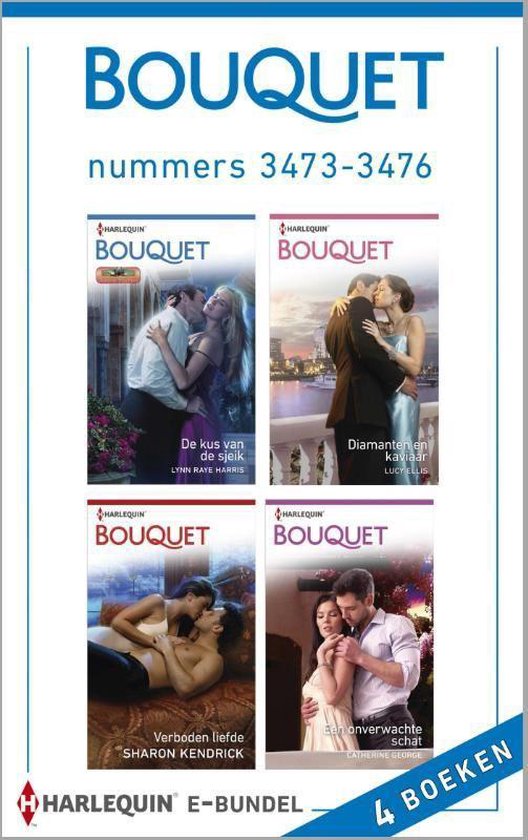 Cover van het boek 'Bouquet e-bundel nummers 3473-3476' van Lynn Raye Harris