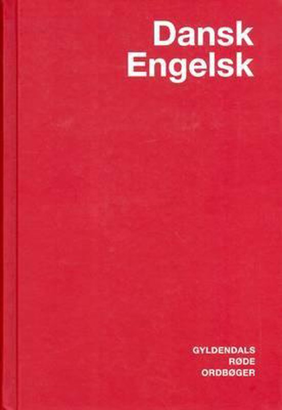 Gyldendal's Red DanishEnglish Dictionary, Jens Axelsen 9788702072464
