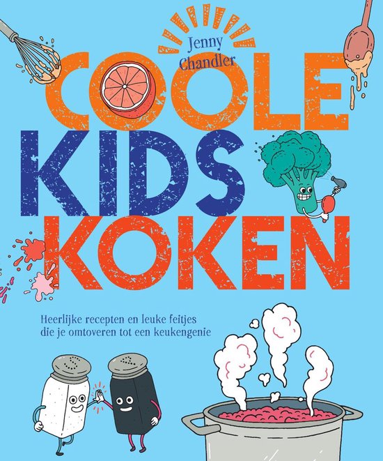 Boek cover Coole kids koken van Jenny Chandler