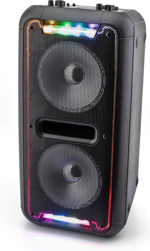 bereiden Wens Moederland Caliber Party Medium Bluetooth Speaker 16 Uur Speeltijd Karaoke Set met  Microfoon en... | bol.com
