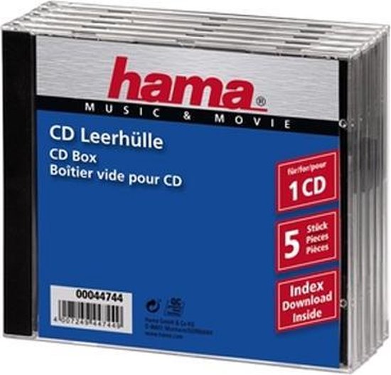 Hama Cd-Box 5 Stuks
