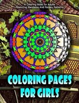 COLORING PAGES FOR GIRLS - Vol.7
