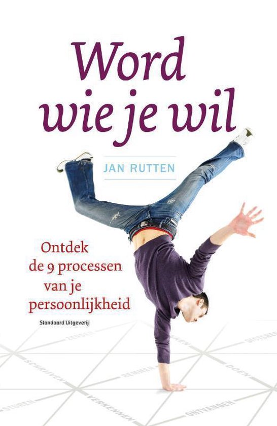 Cover van het boek 'Word wie je wil' van J. Rutten
