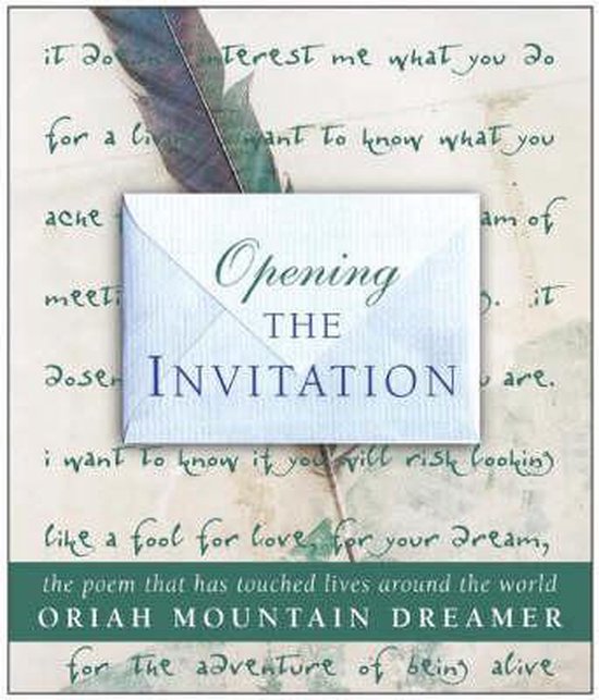 Bol Com Opening The Invitation Oriah Mountain Dreamer 9780060593223 Boeken