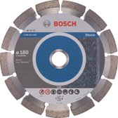 Bosch - Diamantdoorslijpschijf Standard for Stone 180 x 22,23 x 2 x 10 mm