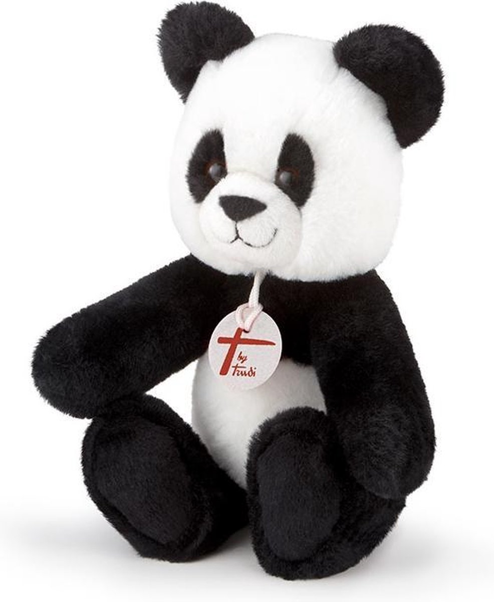 Trudi Knuffelbeer Panda 27 Cm Wit/zwart - Trudi