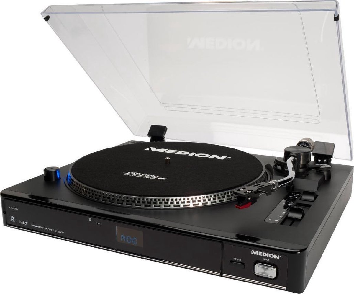 Medion Life P69044 Md 83821 Usb Plattenspieler MEDION LIFE MD83821 USB platenspeler | bol