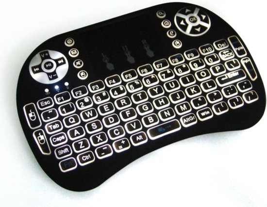 Rii i8 Mini wireless Keyboard, draadloos toetsenbord | bol.com