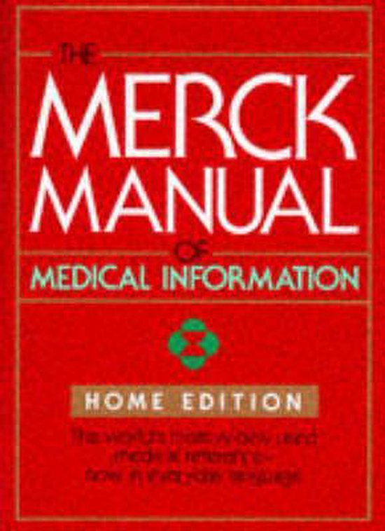 The Merck Manual of Medical Information - cover