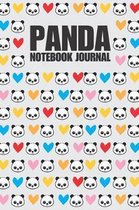 Panda Notebook Journal