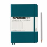 Leuchtturm1917 A5 Medium Notebook Dotted Pacific Green