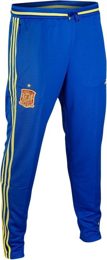 Adidas SR Spanje Trainingsbroek Euro 2016 - Maat S - Kleur Blauw | bol.com