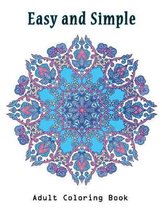 Easy and Simple Adult Coloring Book