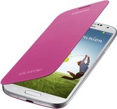 Samsung Galaxy S4 originele Flip Cover hoesje Pink Roze