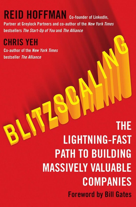 Blitzscaling - cover