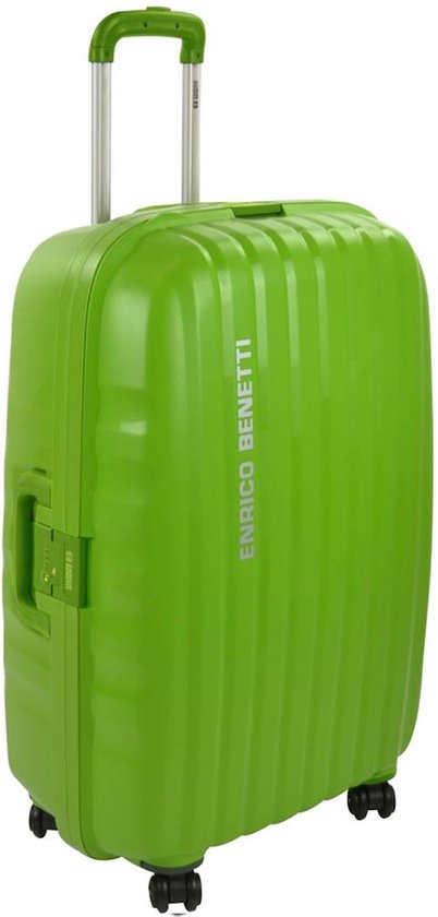 Enrico Benetti koffer 80 cm - Groen van 99,95 voor 79,95 | bol
