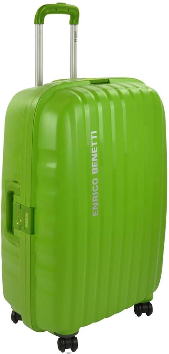 Enrico Benetti koffer 80 cm - Groen van 99,95 voor 79,95 | bol.com