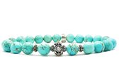 Beaddhism - Armband - Turquoise - BT1222.1 - 8 mm - 21 cm