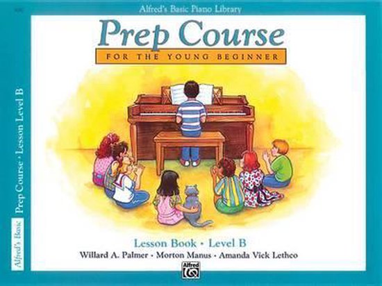 Alfreds Basic Piano Prep Course Lesson - cover