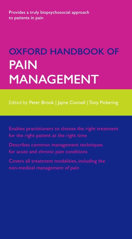 Oxford Medical Handbooks - Oxford Handbook of Pain Managemen ... - cover