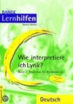 Wie interpretiere ich Lyrik 2. 19. und 20. Jahrhundert