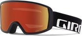 Giro Skibril Scan Wordmark Amber Scarlet Heren Zwart