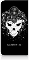 Motorola Moto E5 Play Uniek Standcase Hoesje Skull Hair