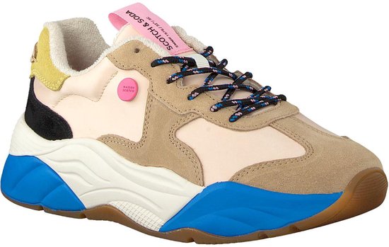 Scotch & Soda Celest – Scarpe Da Ginnastica Donna In Pelle, Suola EVA, Comode E Stringate, Taglie Medie