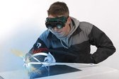 Kreator KRTS30005 Veiligheidsbril inklapbare lasbril | Oogbescherming bij het lassen