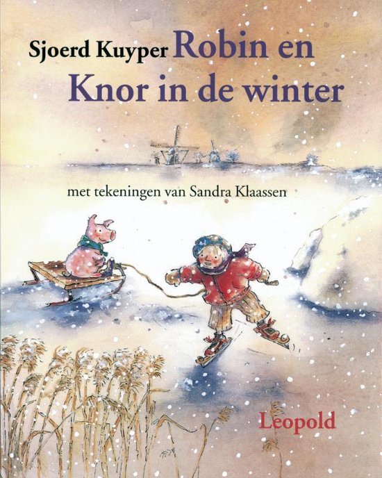 Foto: Robin en knor in de winter