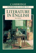 Cambridge Paperback Guide To Literature In English
