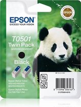 Epson Panda Dubbelpack Black T0501