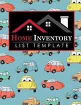 Home Inventory List Template