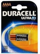 20x Duracell Ultra LR61 / E96 / AAAA / MN2500