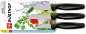 wusthof Sharp-Fresh-Colourful  Groentenmessenset, 3-dlg. - 9332