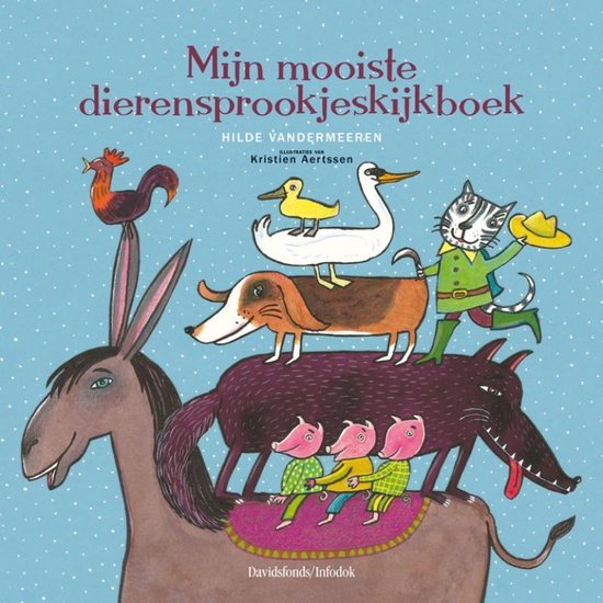Cover van het boek 'Mijn mooiste dierensprookjeskijkboek'