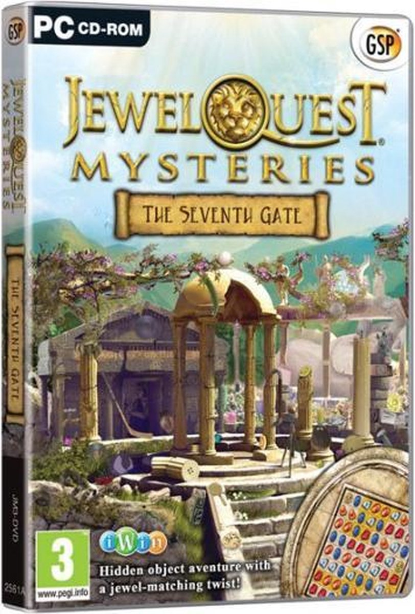 Avanquest Jewel Quest Mysteries 3: The Seventh Gate, PC
