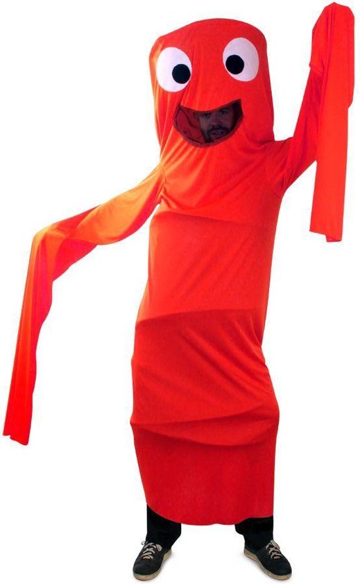 Grappig Windsock Kostuum Rood | One size | Carnaval kostuum |  Verkleedkleding | bol.com