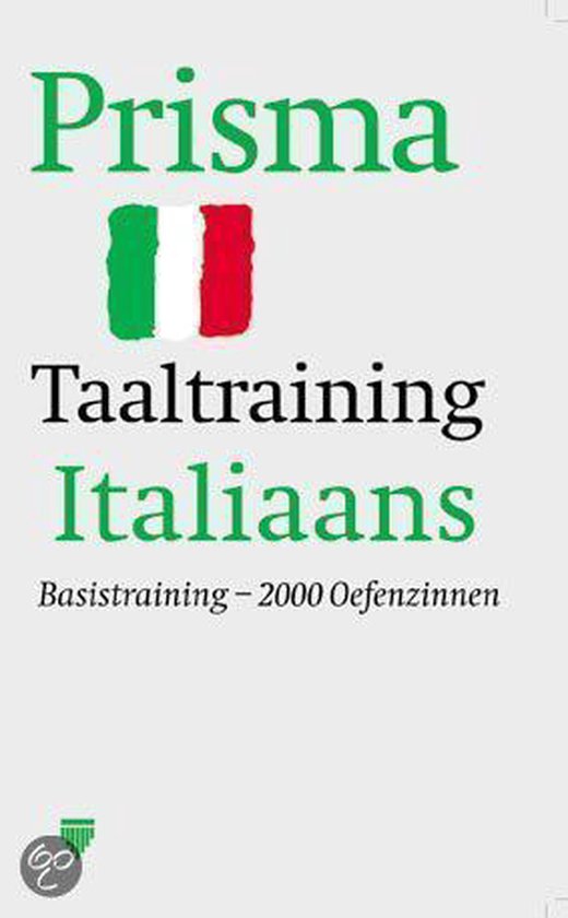 Prisma Taaltraining Italiaans - cover