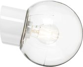 Ifö Electric Classic Globe Wandlamp Porselein IP54 180mm Helder Wit
